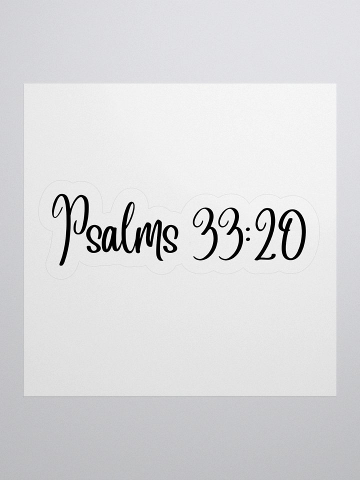Psalms 33:20 product image (3)