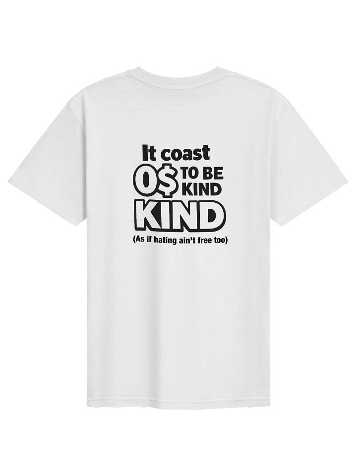 Free Kindness / Free Hate White Tee product image (1)