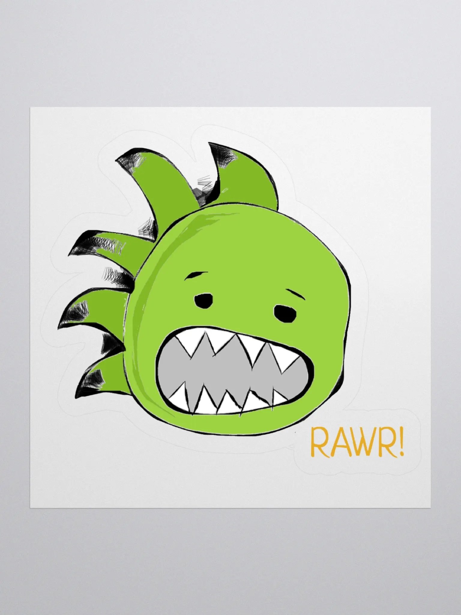 Little Dino Rawr! Sticker product image (3)