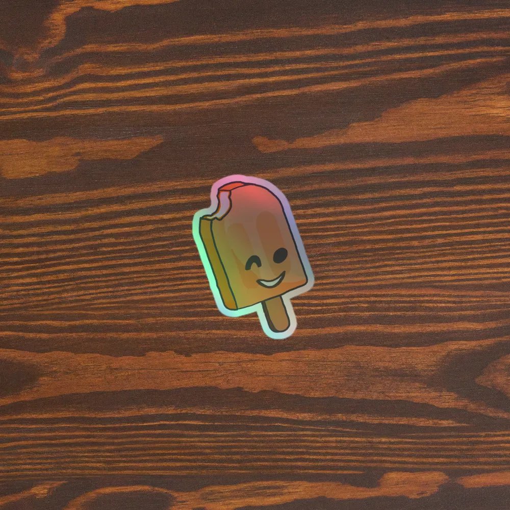 Holographic Popcicle Sticker product image (4)
