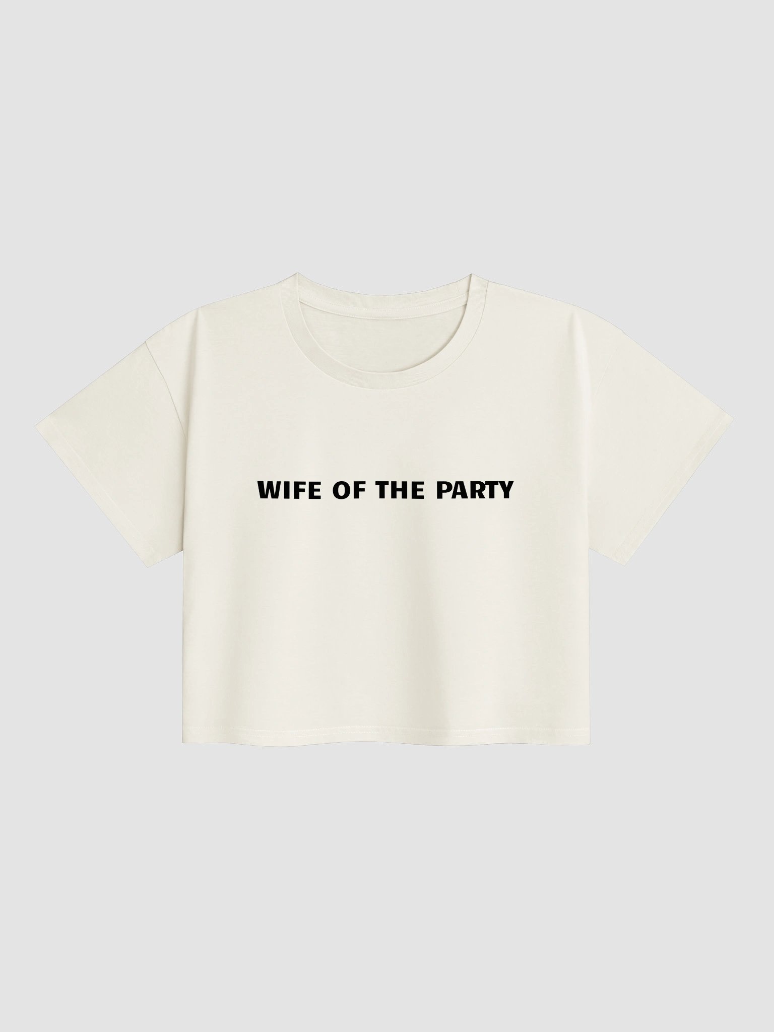 Wife Of The Party Crop Top product image (2)