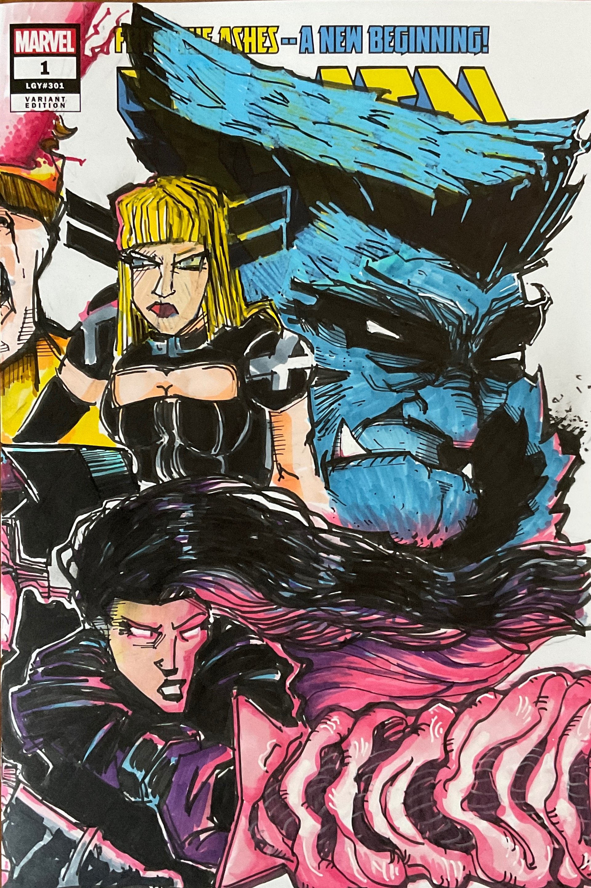 X-Men: All New Line-Up - Original Artwork product image (2)
