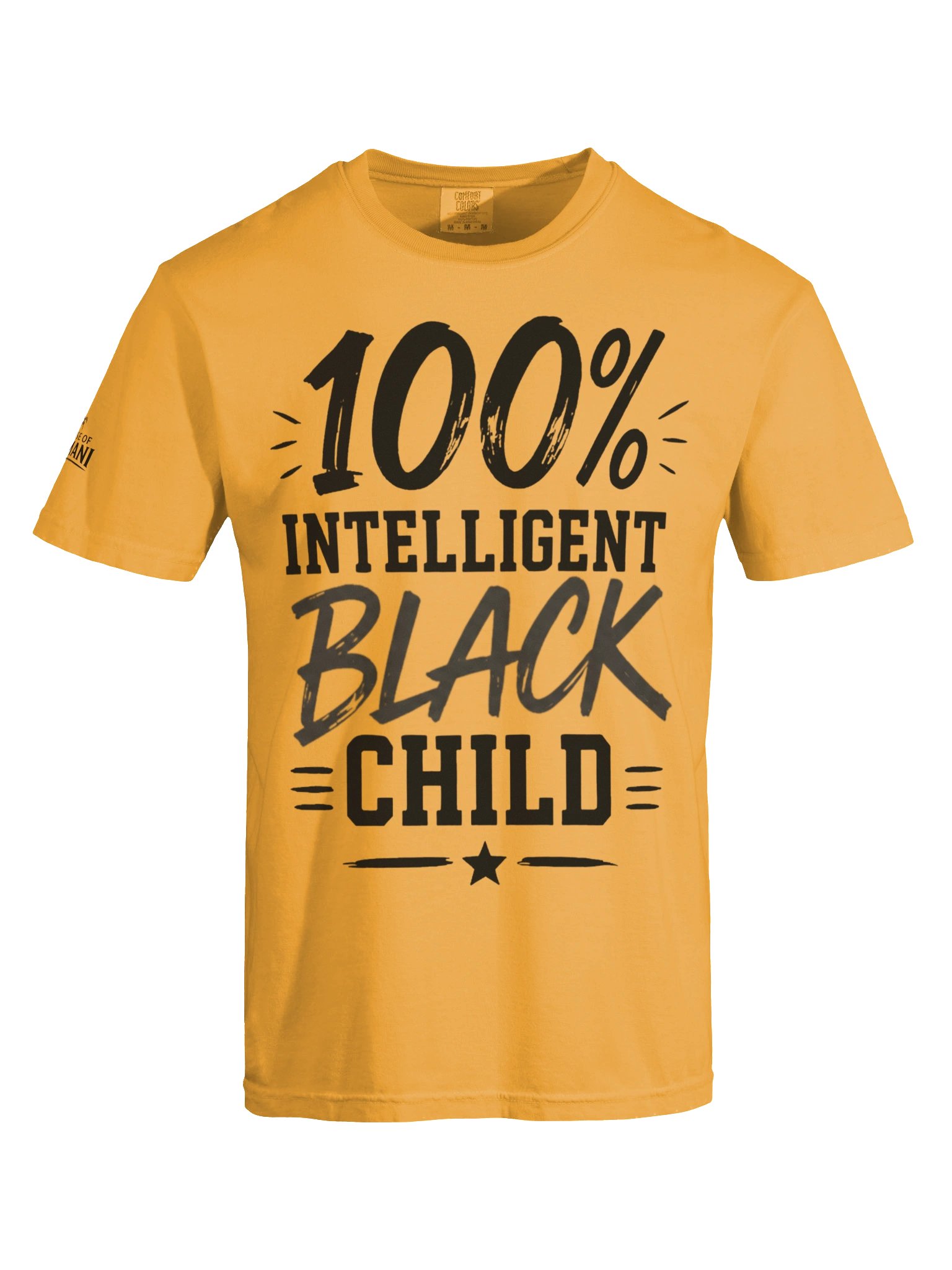 100% Intelligent Black Child Tee product image (45)