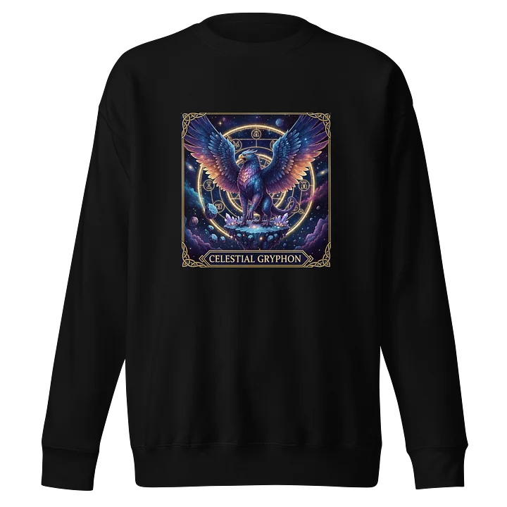 Celestial Gryphon Cosmic Sweatshirt product image (1)