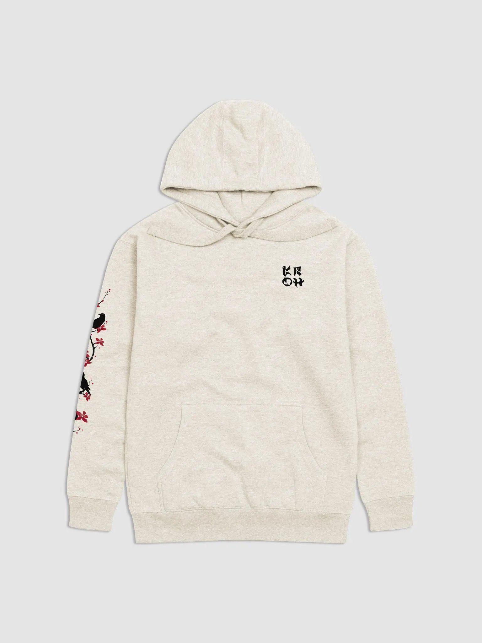 blossom hoodie ~ bone product image (2)