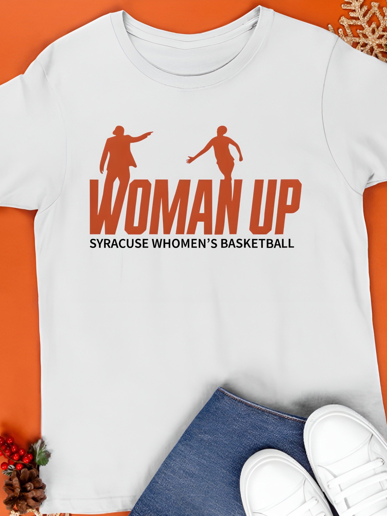 Syracuse 2026 Women’s Basketball Woman Up Shirt product image (1)