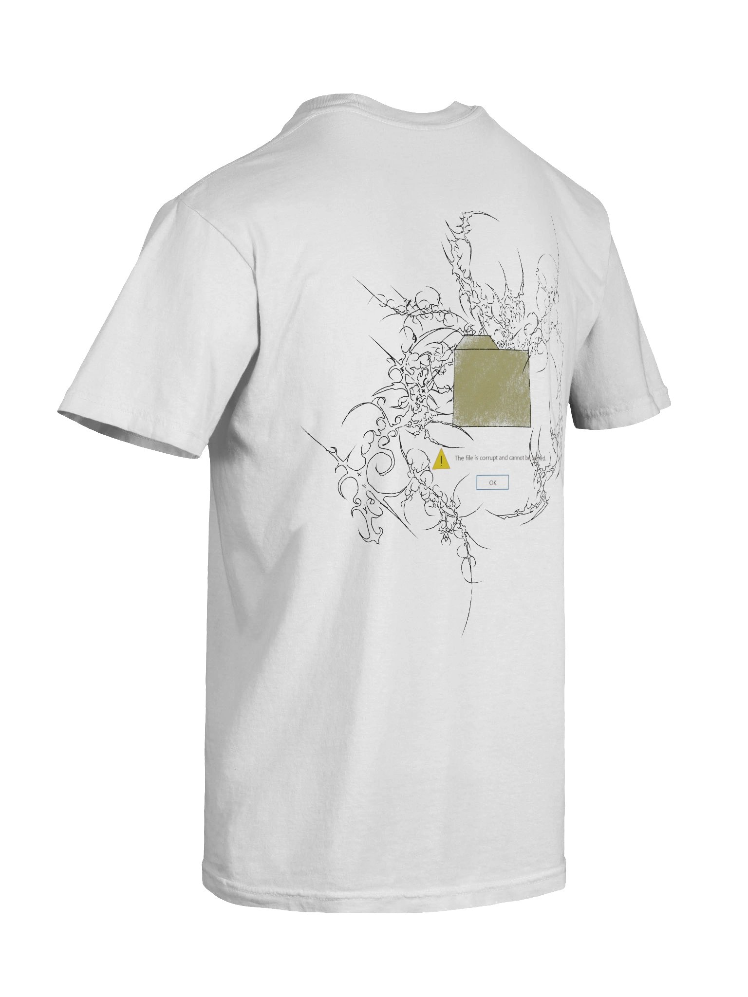 corrupted file T white product image (10)