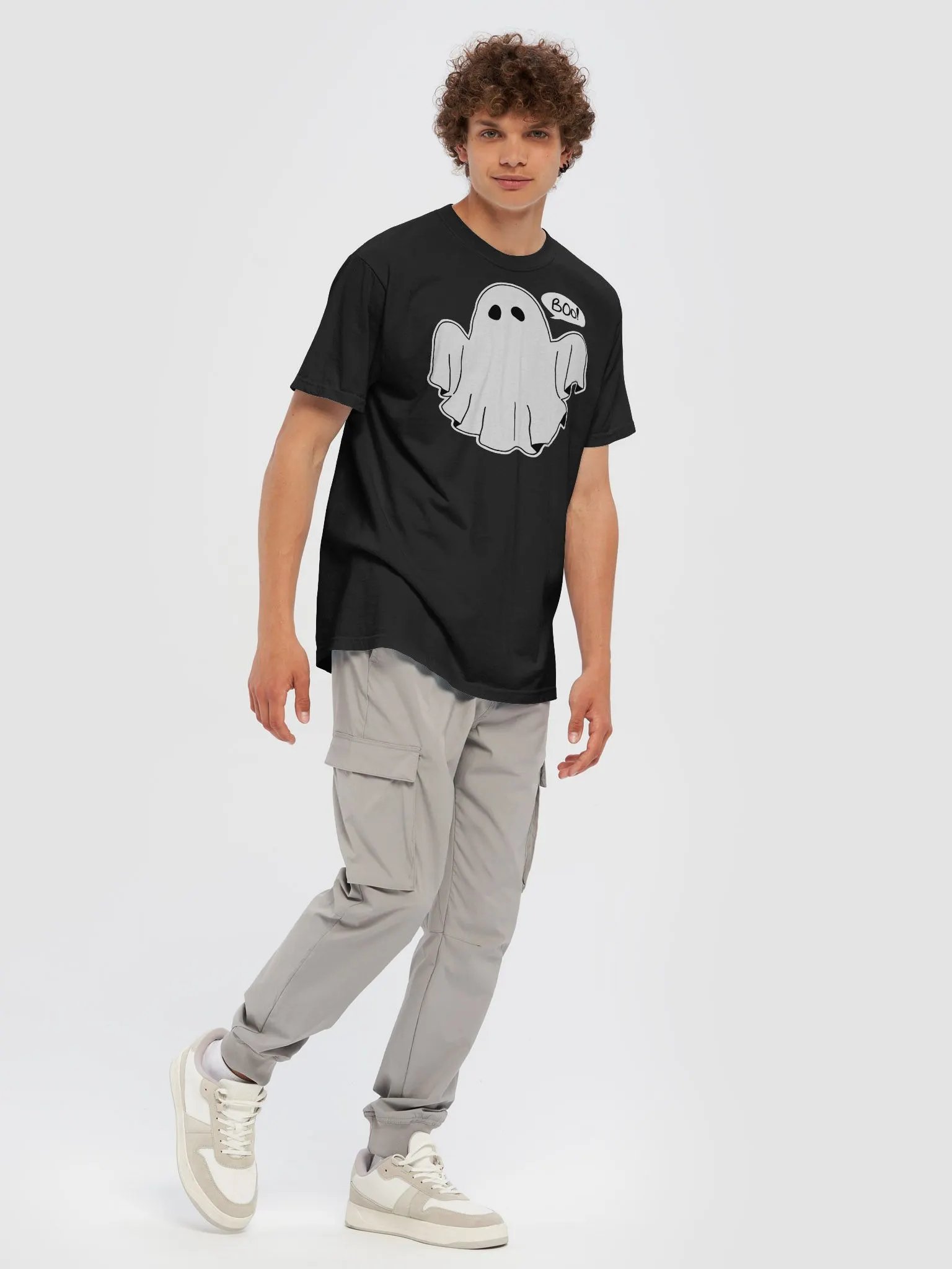 Spooky 'Boo!' Ghost Tee product image (7)