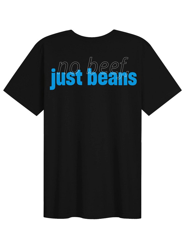 No beef, just beans - T-shirt - Back design product image (2)