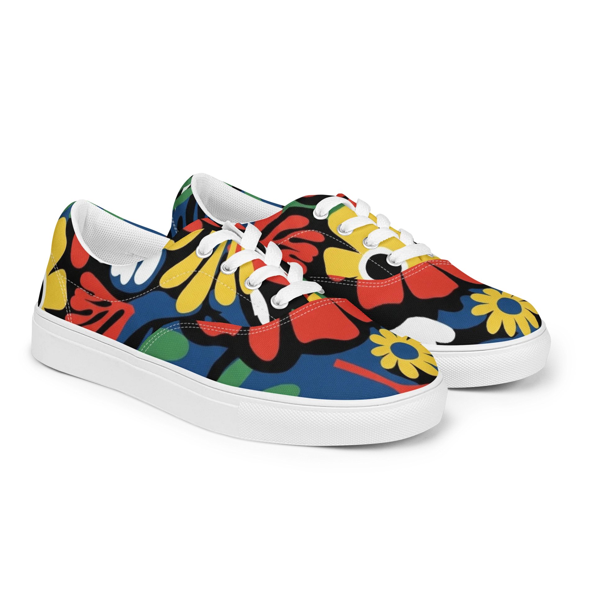 Blossom Burst Lace-Up Sneakers product image (3)