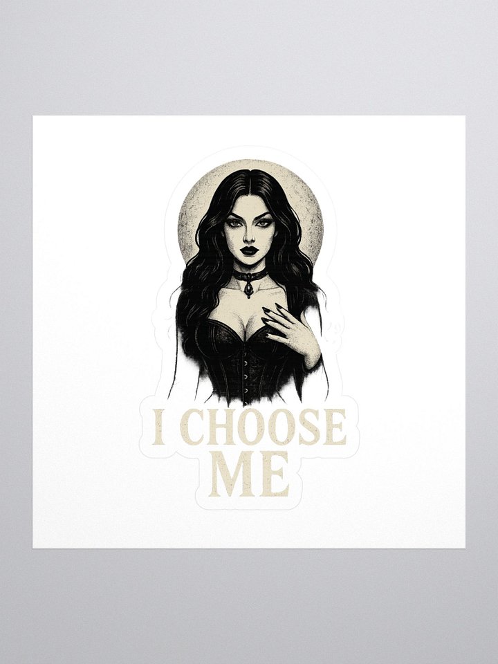 I Choose Me Empowerment Affirmation Kiss Cut Stickers product image (1)