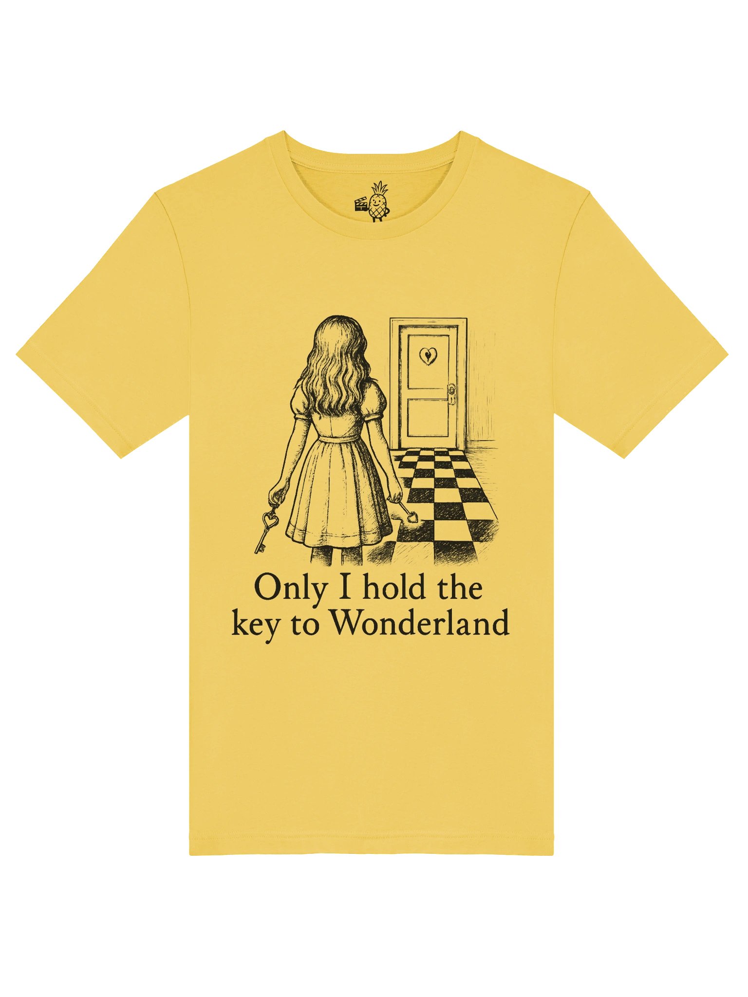 Golden Key Positive Self Affirmation Alice in Wonderland T-Shirt product image (5)