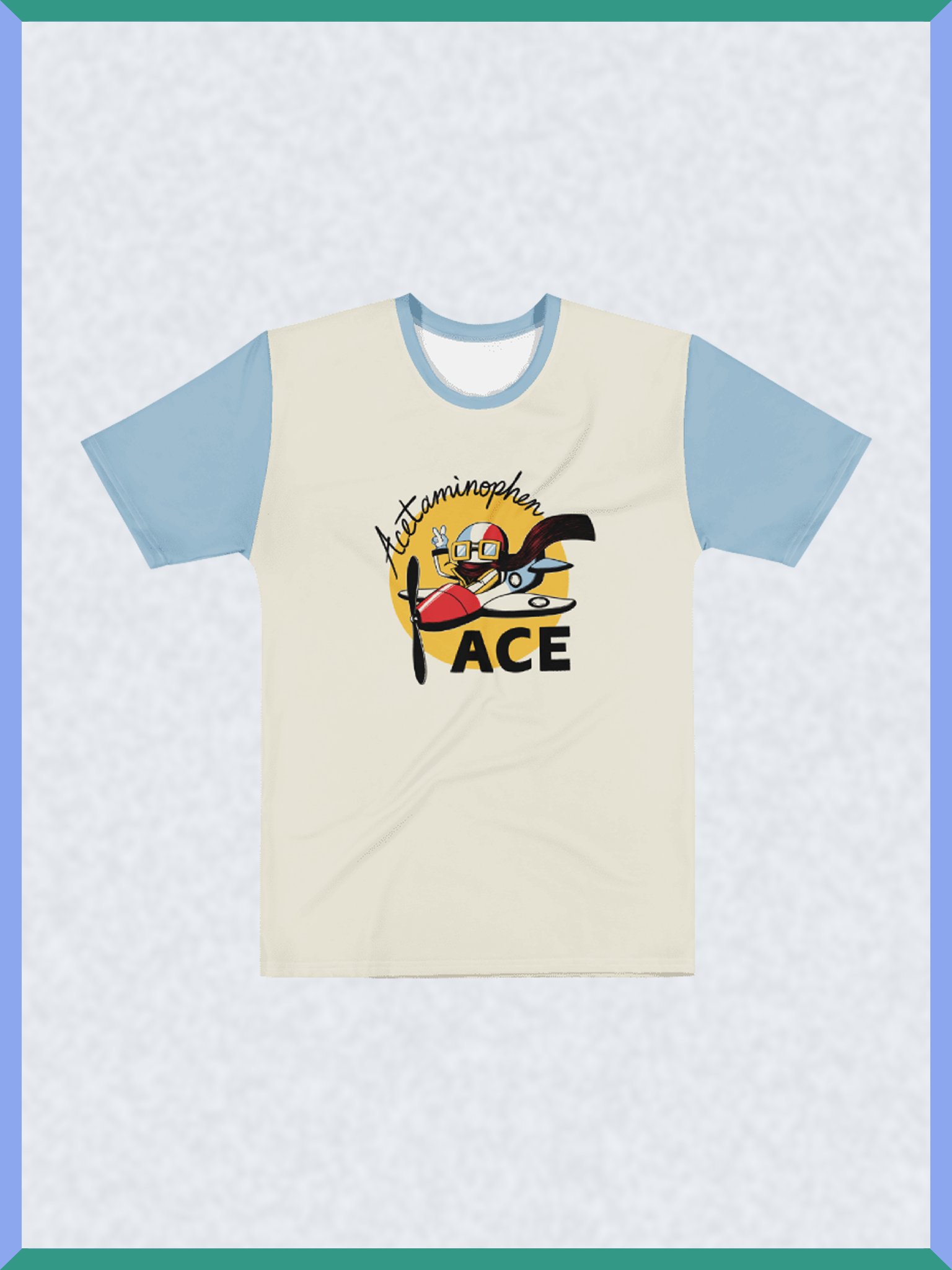 Acetaminophen Ace - Blue-Sleeved Shirt product image (1)