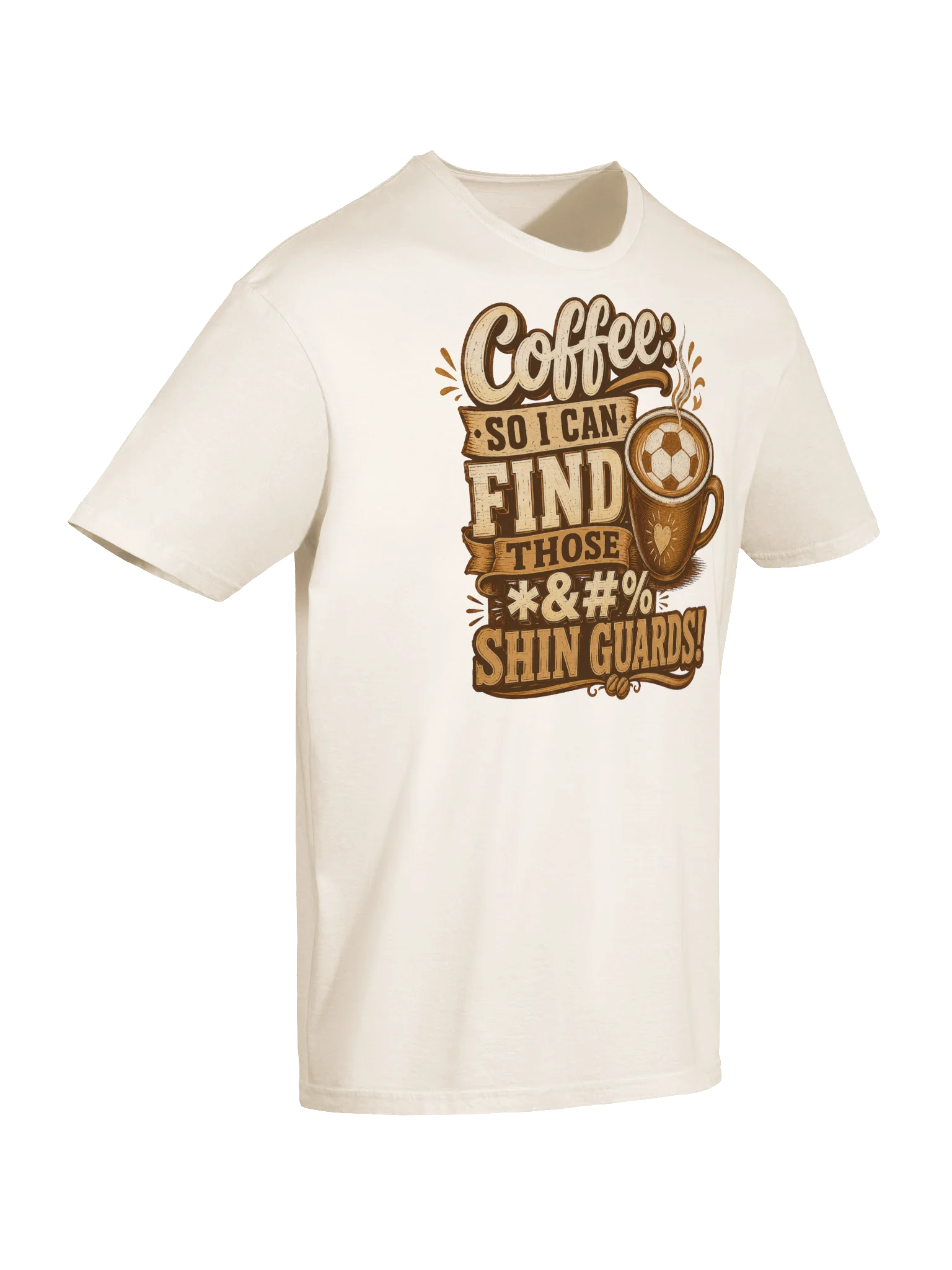 Coffee First, Then Shin Guards Tee product image (56)