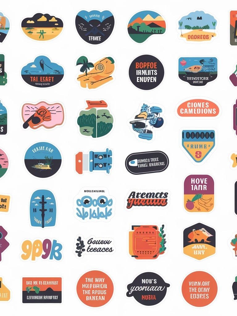 Ultimate Sticker Bundle: 25 Unique Categories for Every Mood & Interest product image (7)