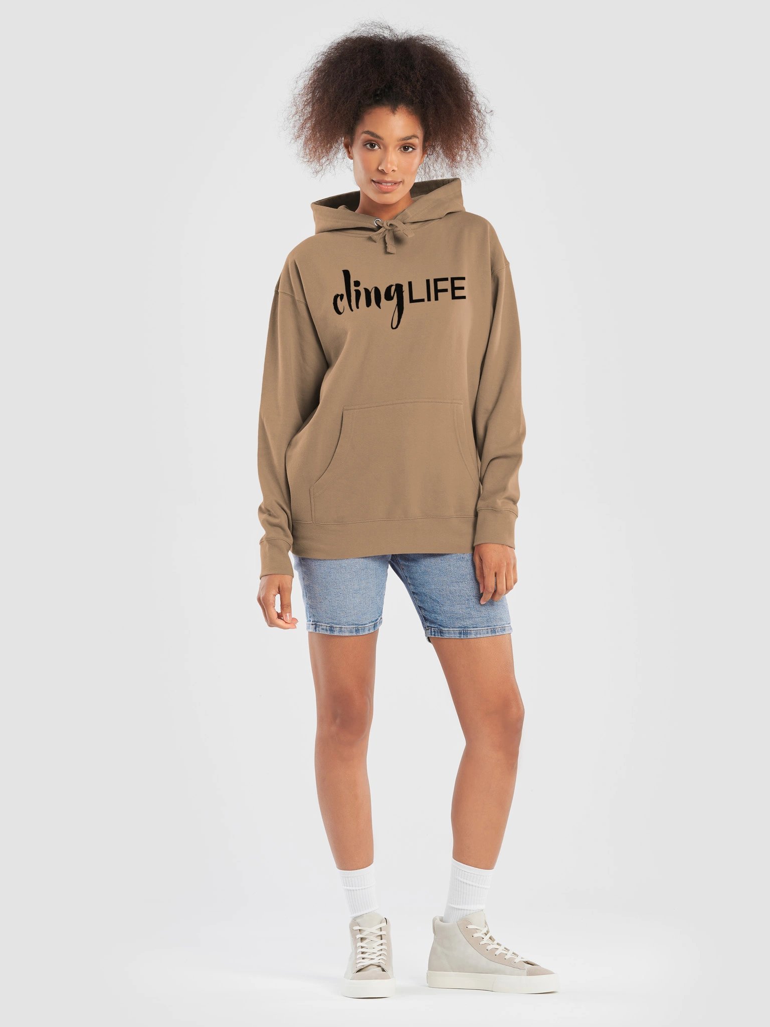 CLINGLIFE Hoodie (BLACK LOGO) product image (27)