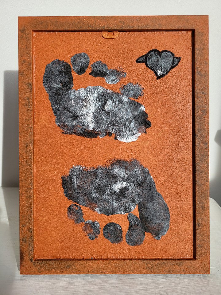 "Dark angel" foot painting product image (1)
