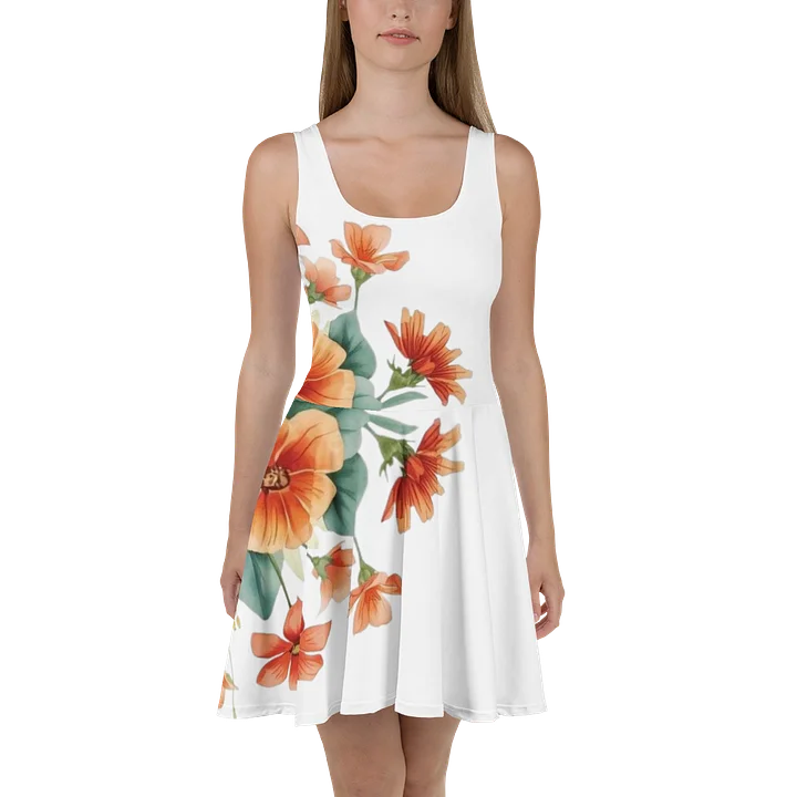 Sunburst Blooms Skater Dress product image (2)