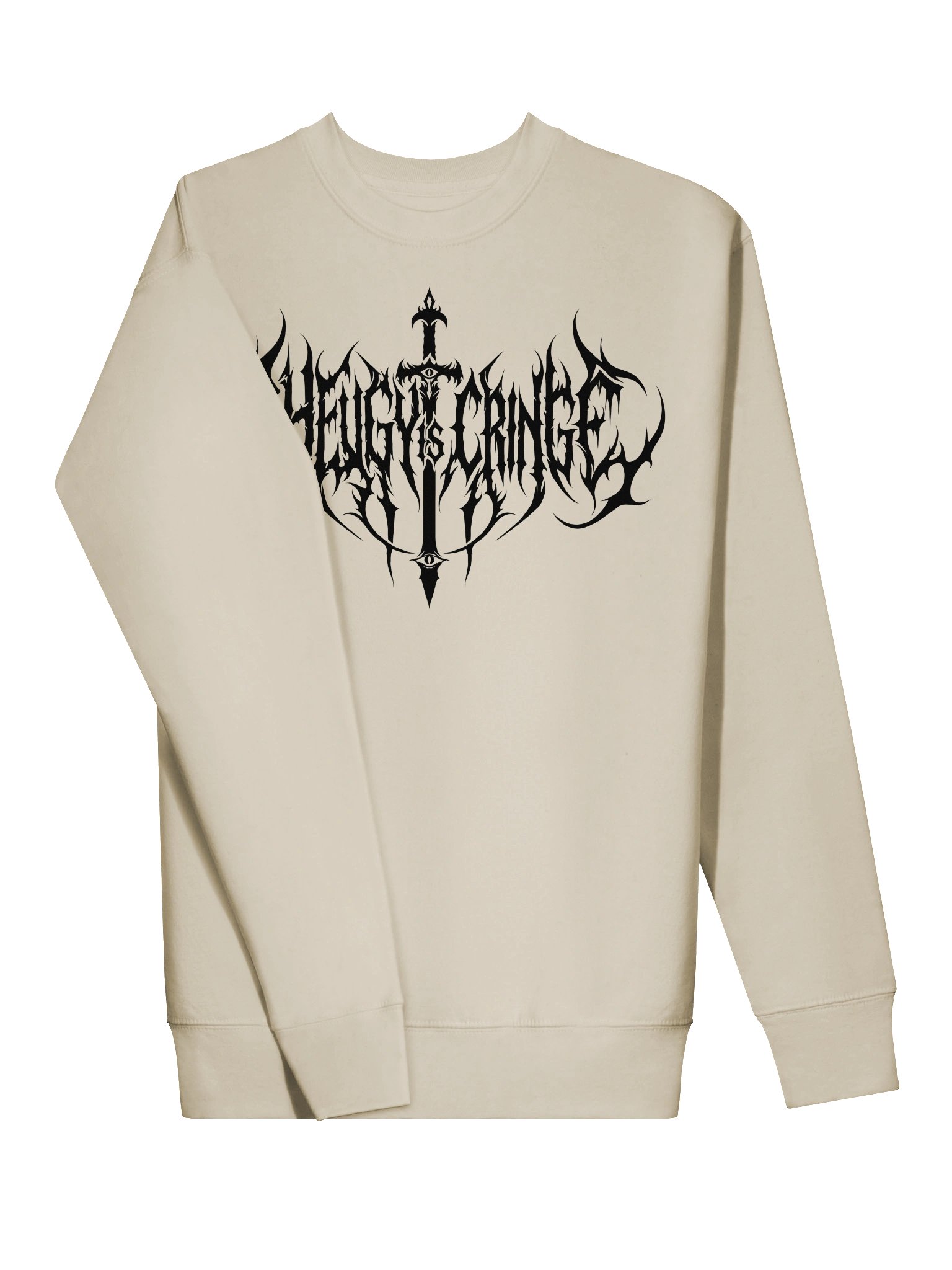 Cheugy is Cringe Sweatshirt (Black) product image (17)