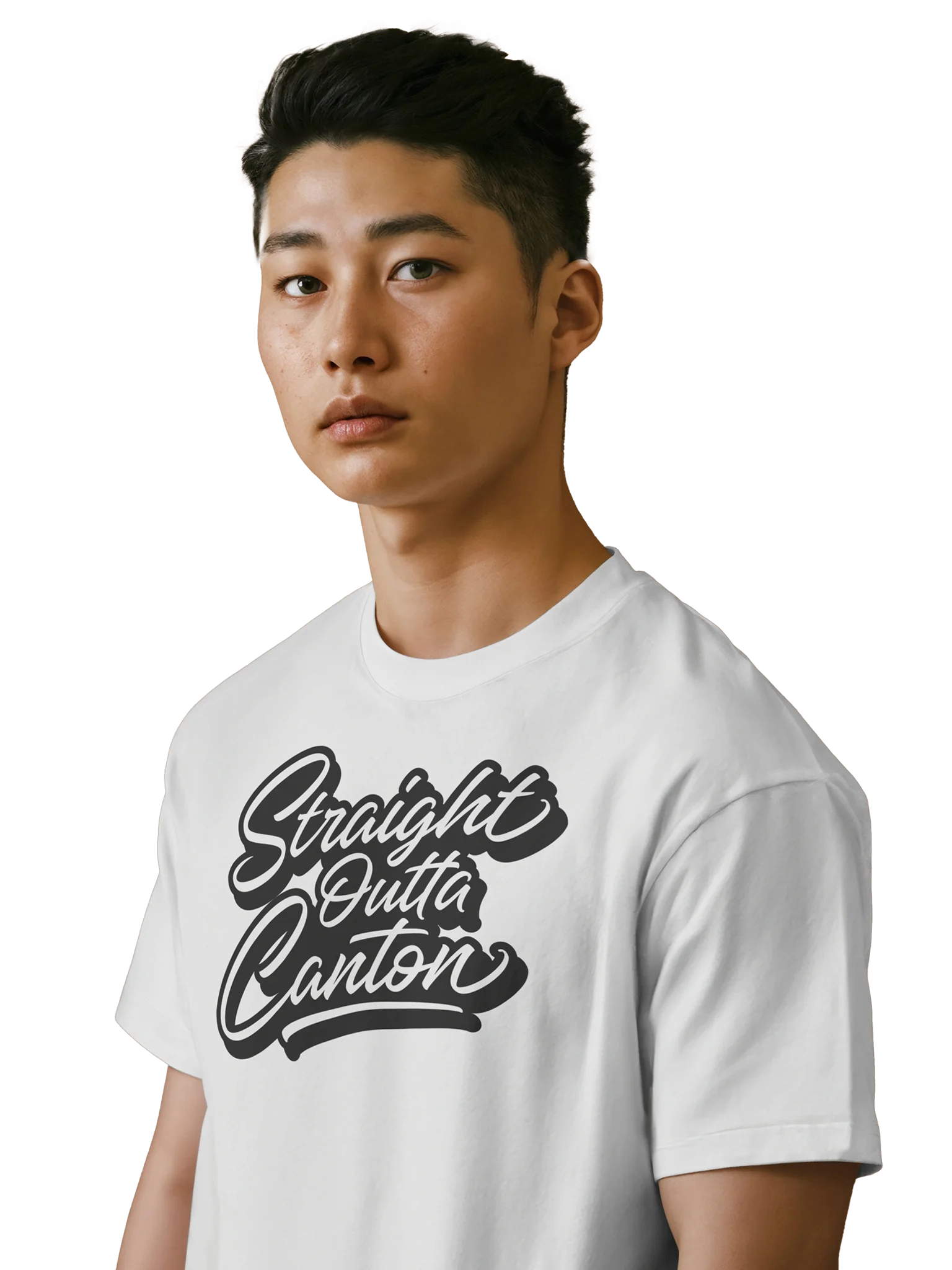 STRAIGHT OUTTA CANTON (Outline) Unisex T-shirt product image (6)