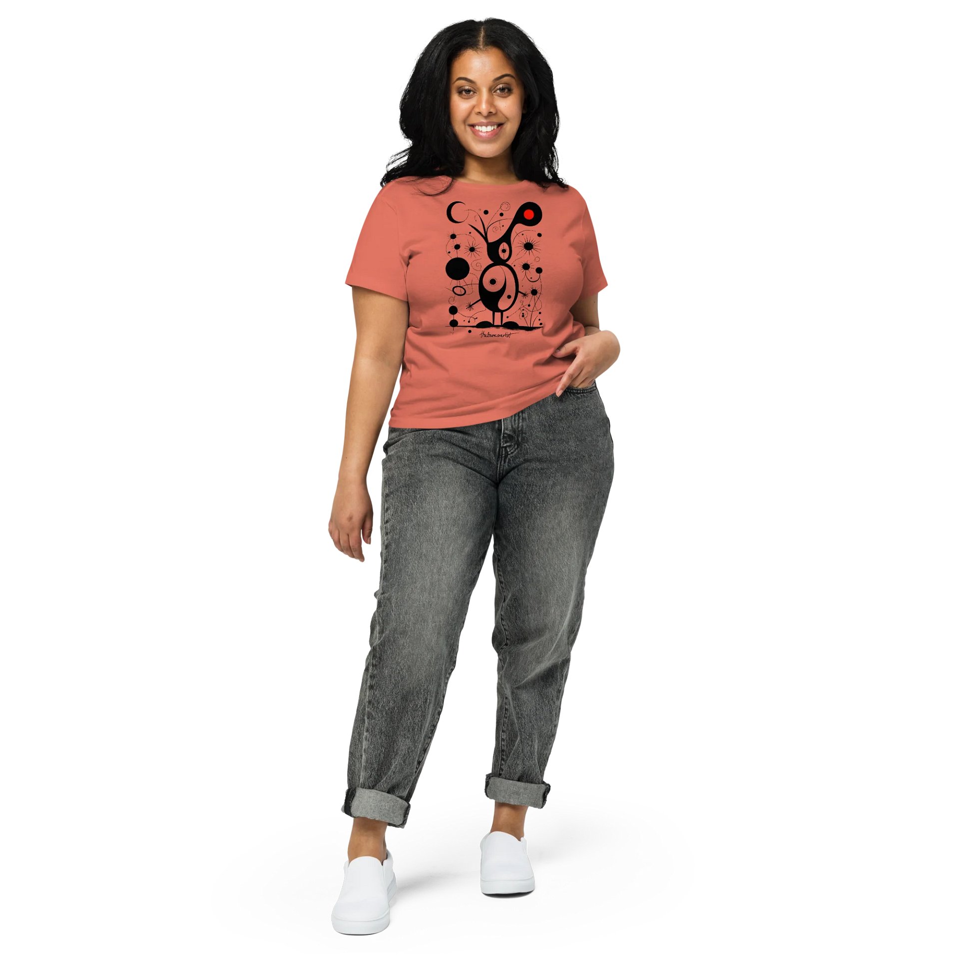 Cotton Heritage Women's High-Waisted Tee product image (27)