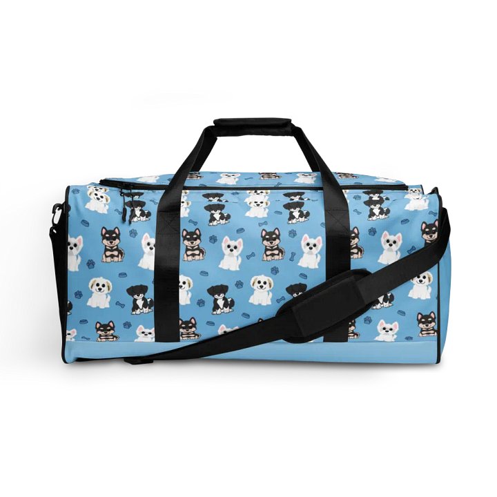 Adorable Dog Pattern Duffle Bag product image (1)