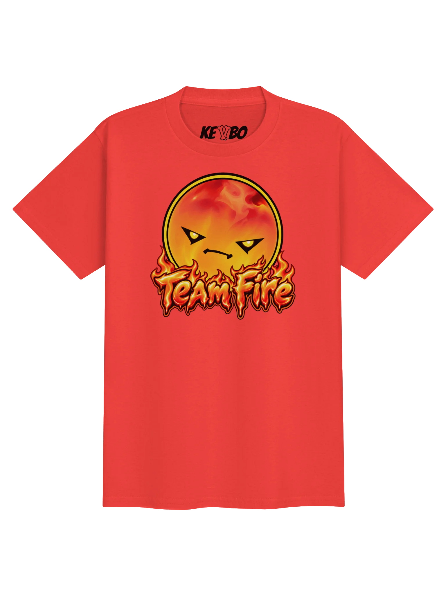 KEVBO "Team Fire" Red YOUTH T-Shirt product image (1)