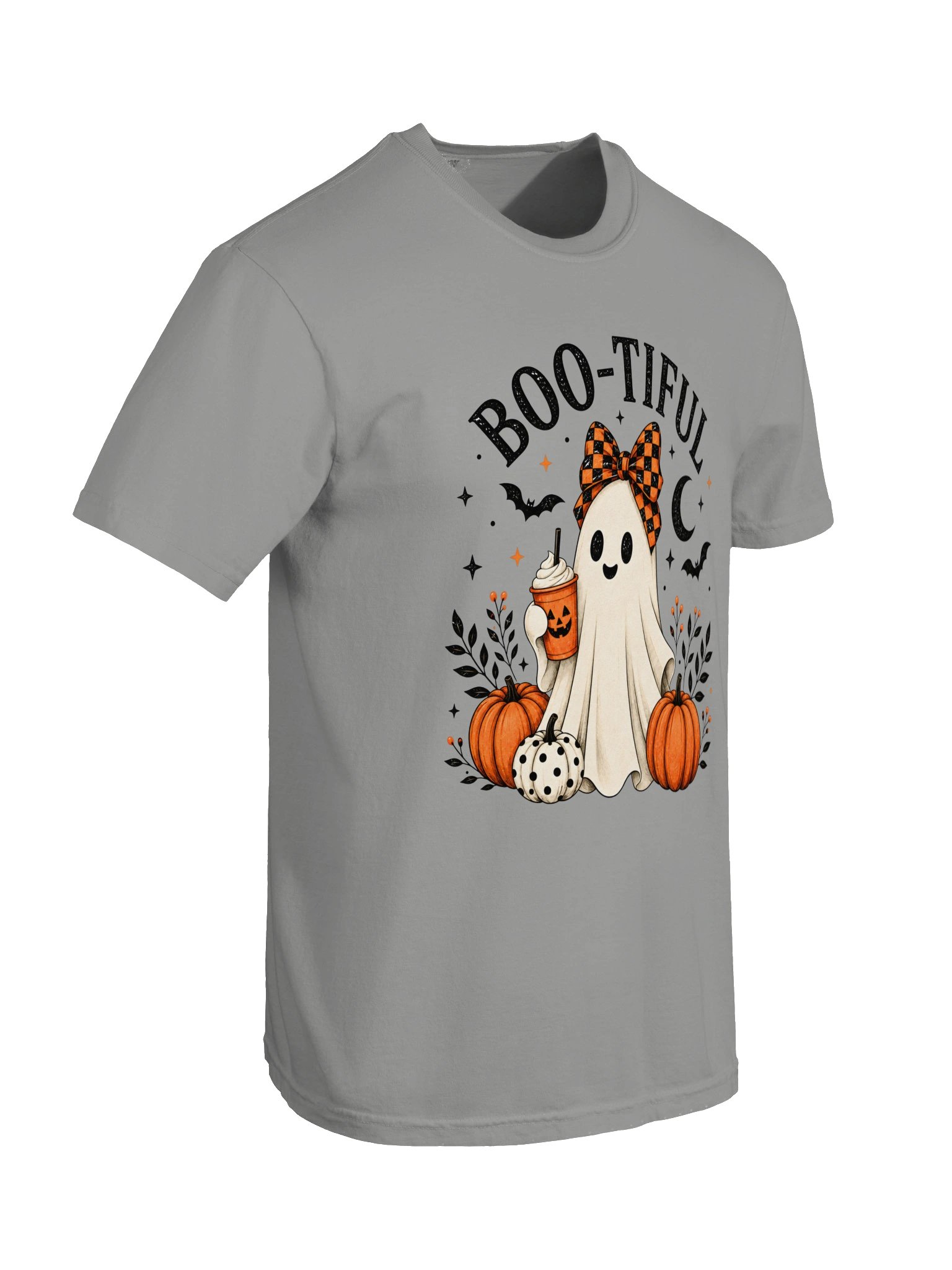Boo-Tiful Ghost Halloween T-shirt product image (29)