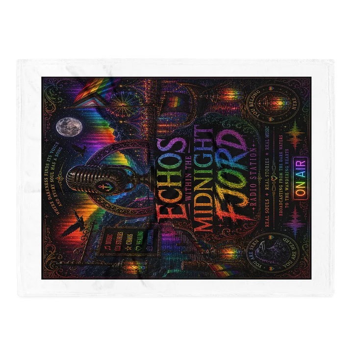 Echoes of Pride — Limited Edition Fjord Throw Blanket product image (2)