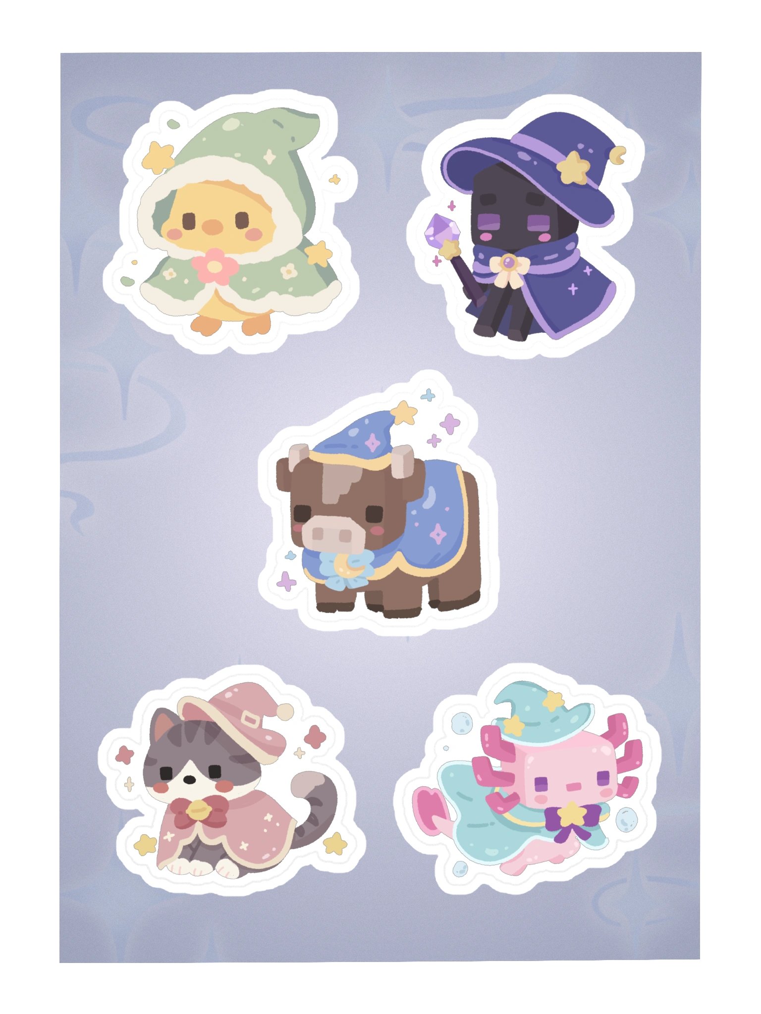 Tiny Enchanters Sticker Sheet product image (3)