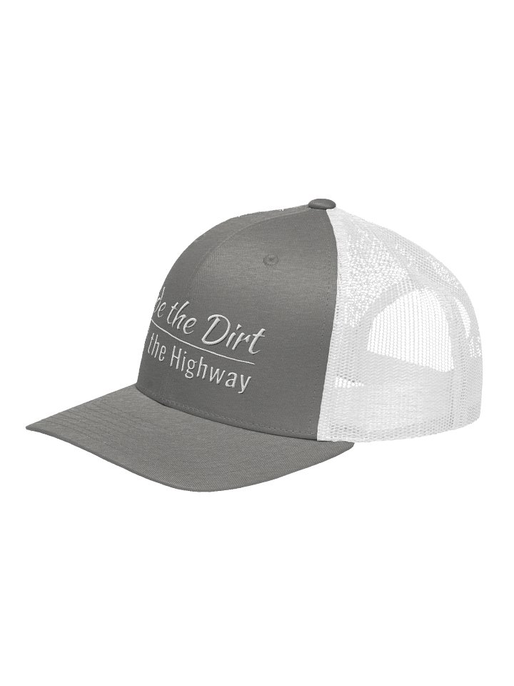 Backroadcrew Ride the Dirt not The Highway Hat (white lettering) product image (8)