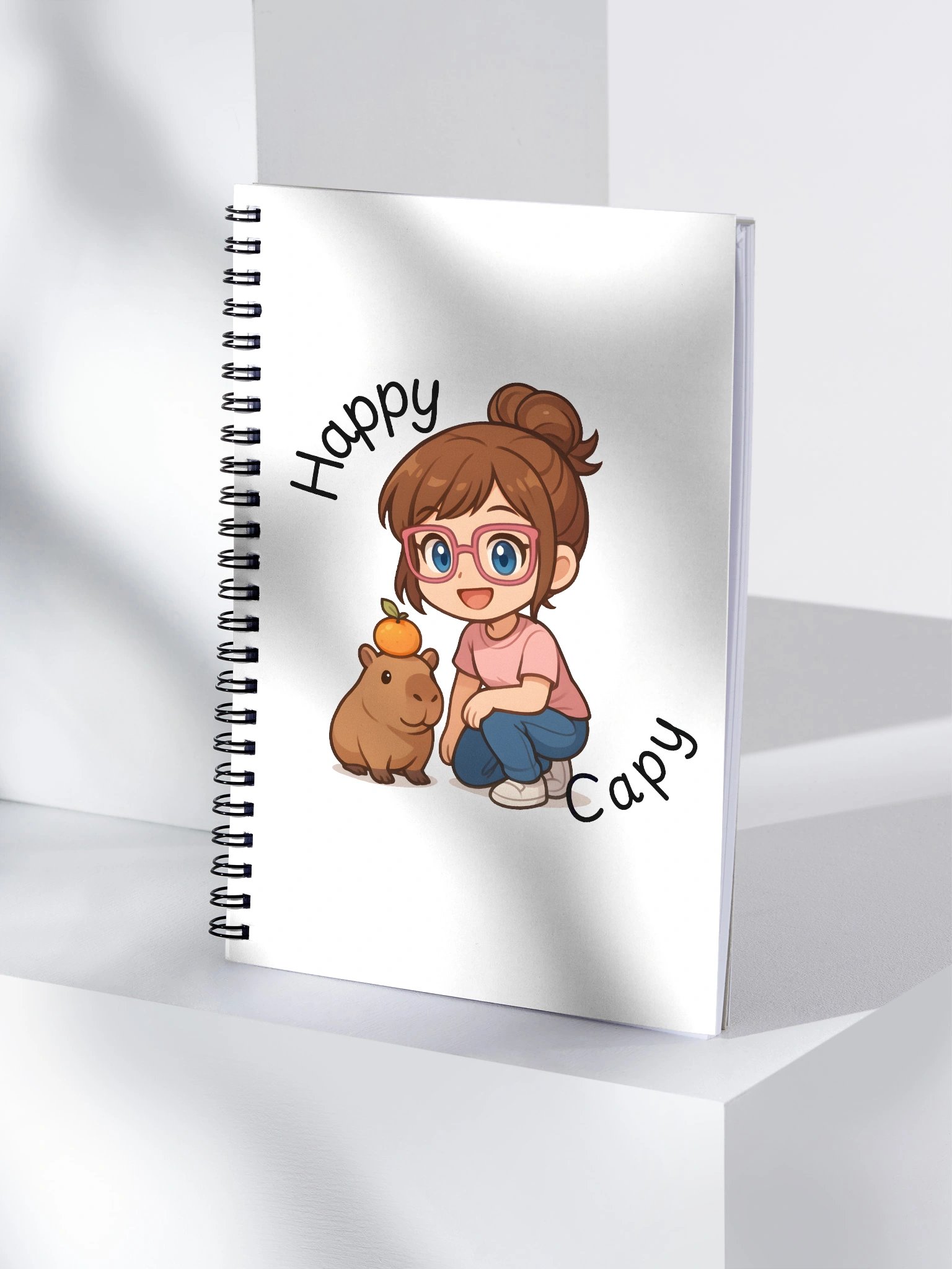 Happy Capy Spiral Notebook product image (4)