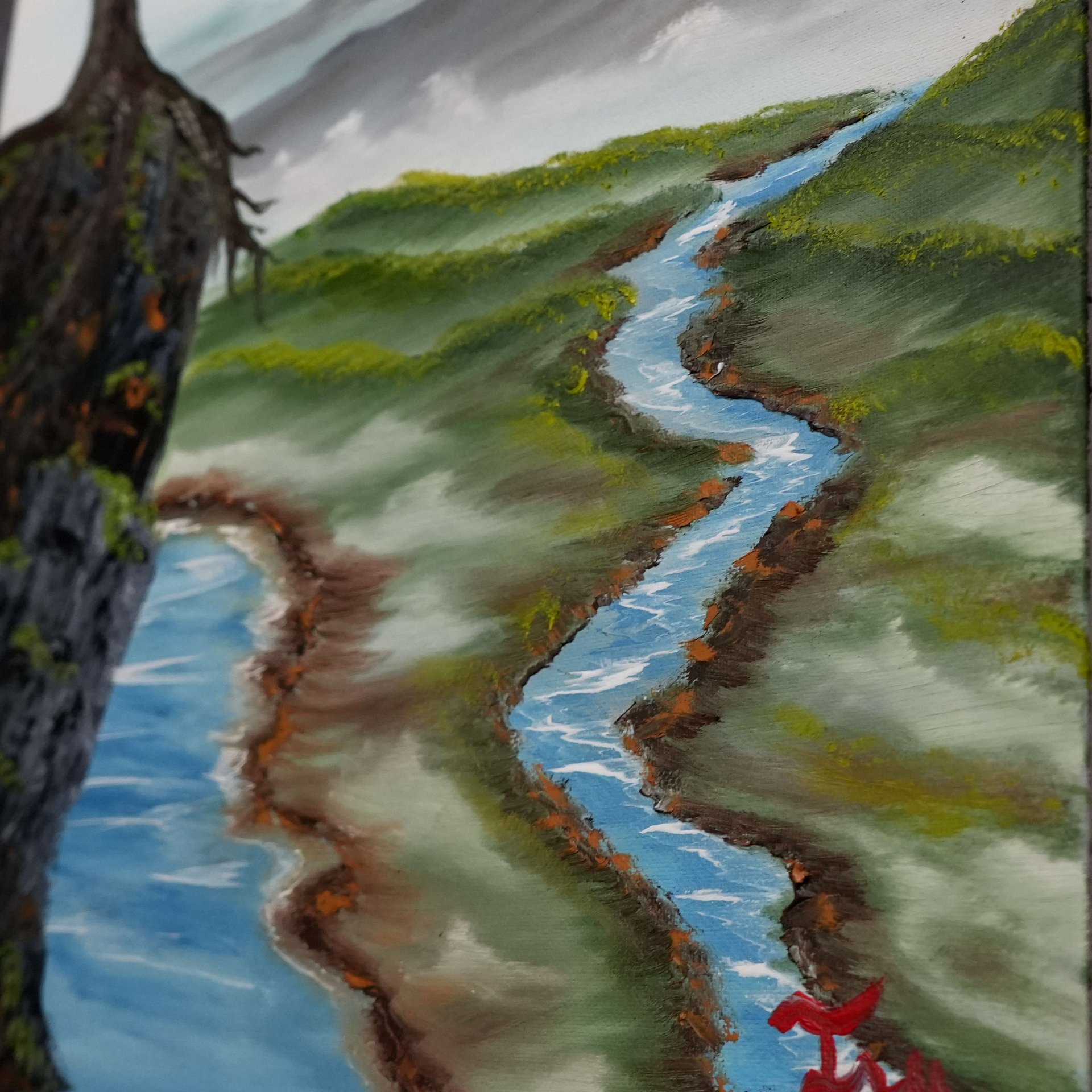 The Solemn Tree (Original) 18x24 Canvas product image (6)