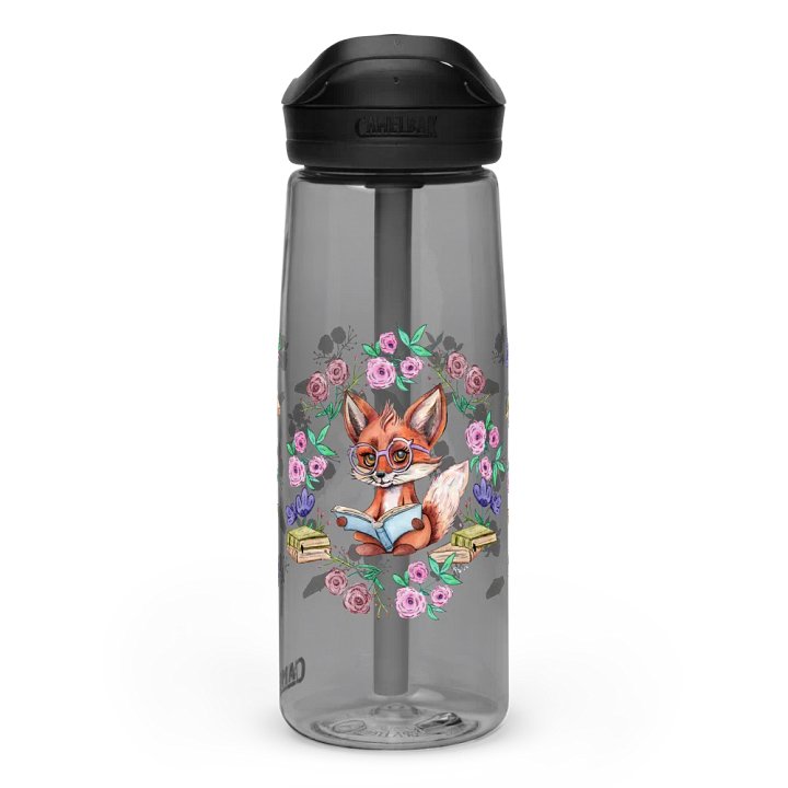 Book Smart Fox Straw Bottle product image (1)