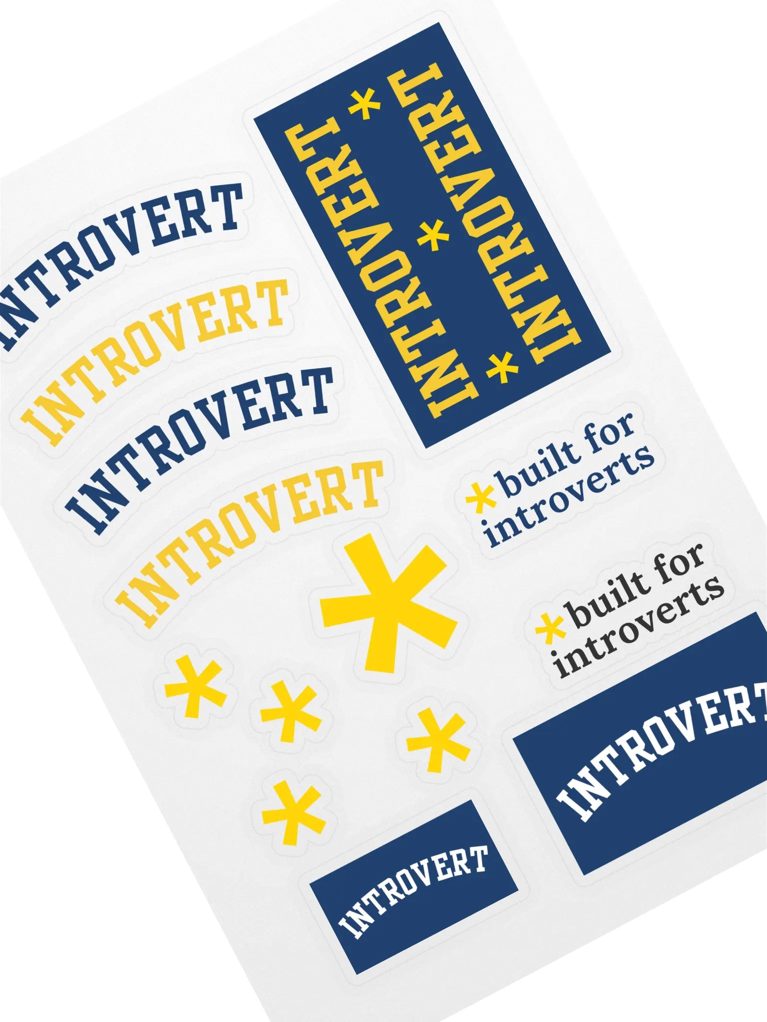 Introvert Sticker Set product image (3)