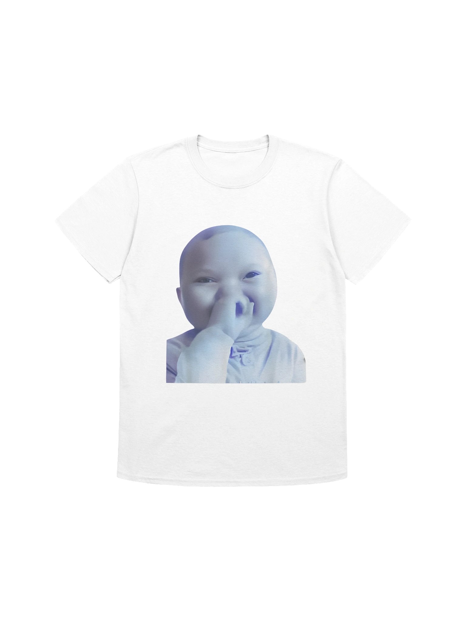 AI Baby Holding Laugh Meme Viral Trend T-Shirt product image (1)