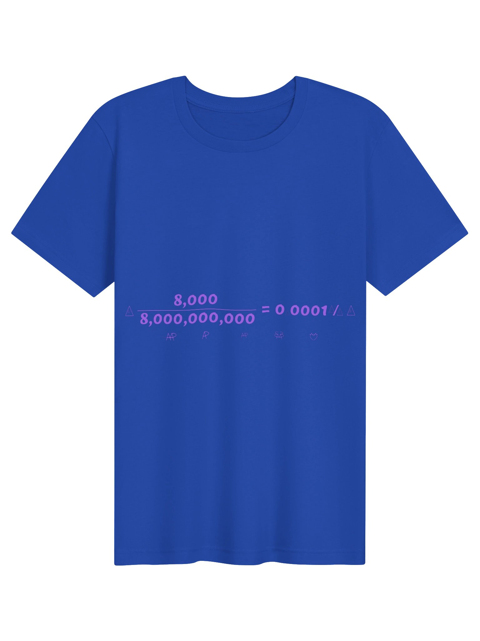 THE EQUATION — Tee (Blue) product image (1)