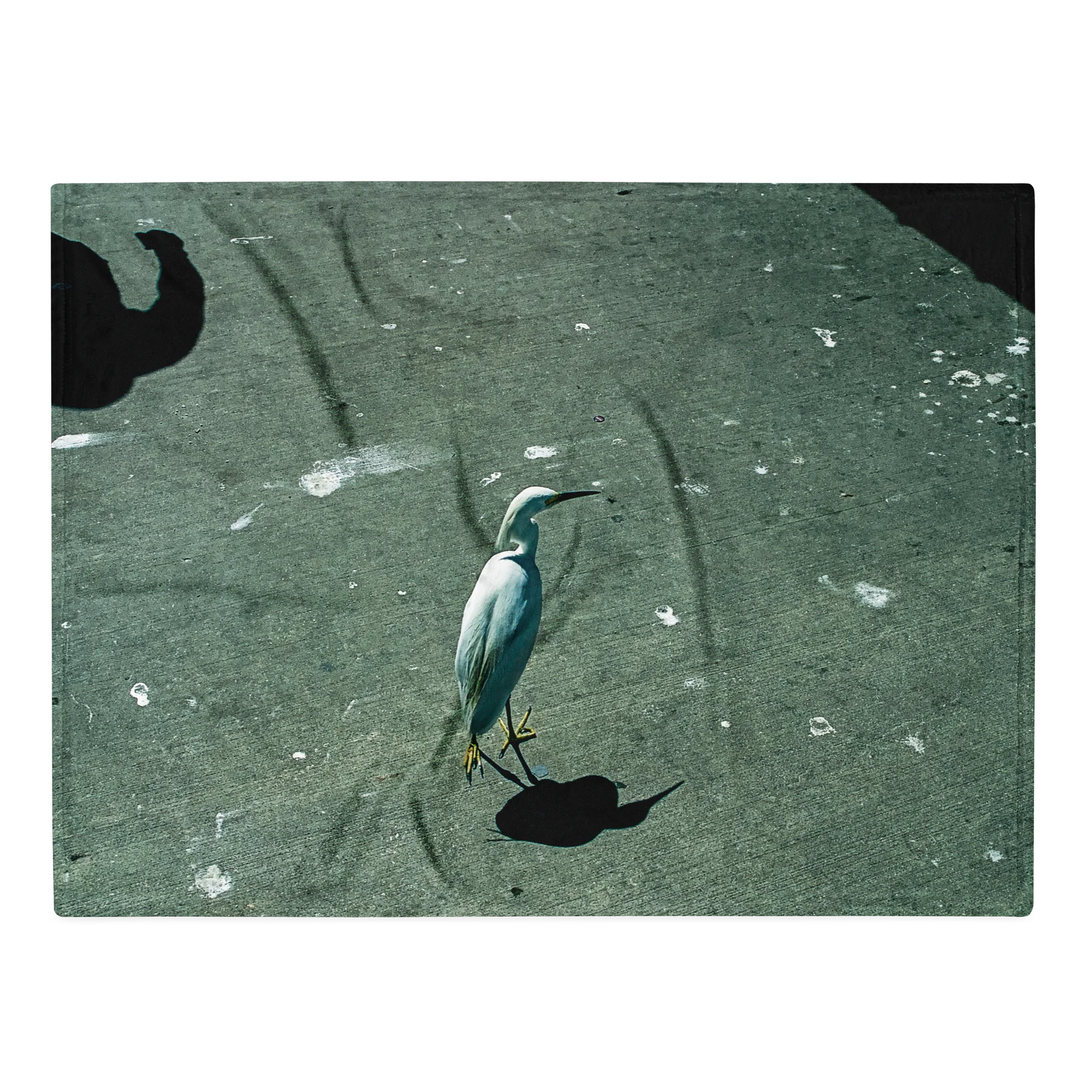 Snowy Egret Blanket product image (2)
