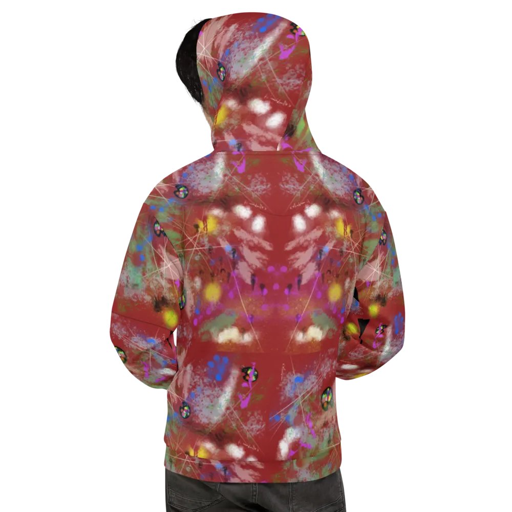 SplatterWear 'Radish' Unisex Art Hoodie product image (5)