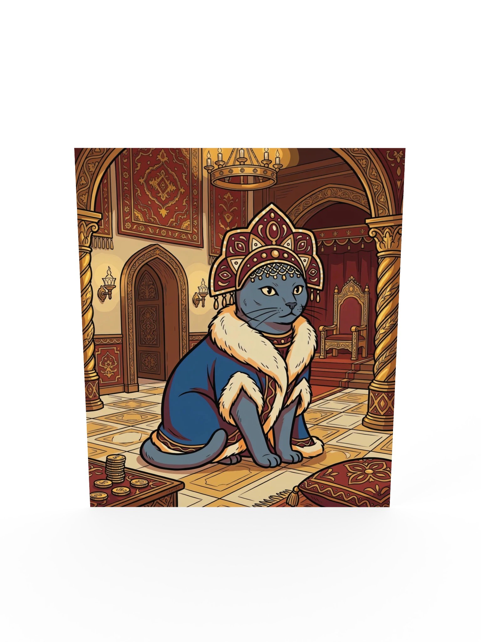 Tsarina Russian Blue Poster product image (19)