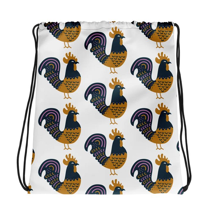 Rooster Drawstring Bag product image (1)