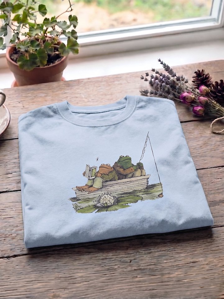 Frog and Toad Boat Unisex T-Shirt product image (1)