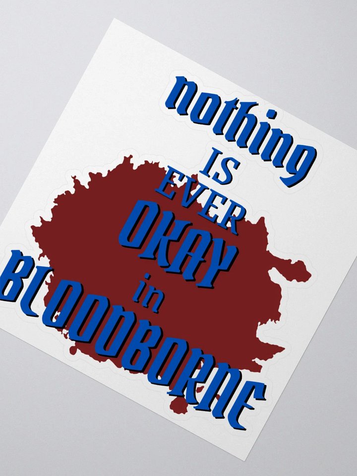 Terrible Bloodborne Sticker product image (5)