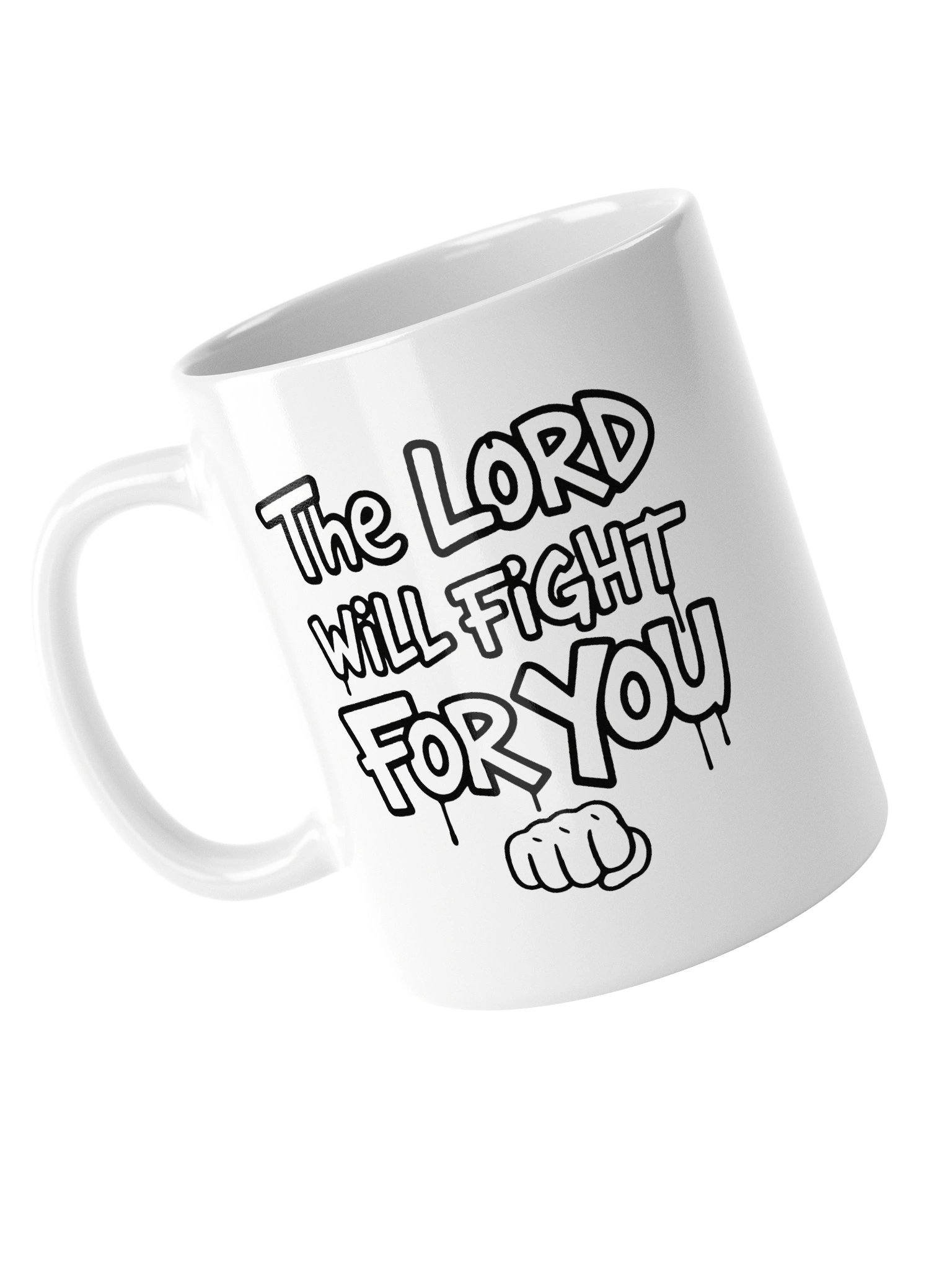 The Lord Will Fight For You Mug product image (4)
