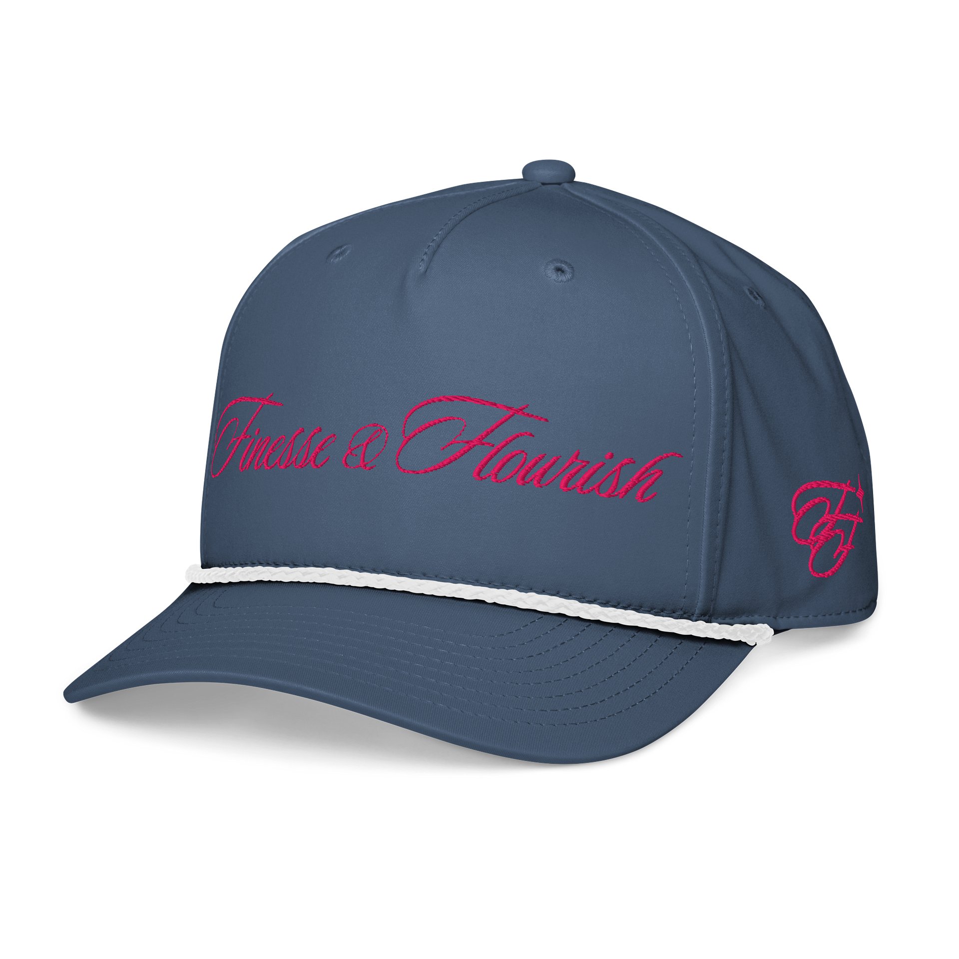 F&F Script Five-Panel Classic Rope Cap (PNK) product image (4)