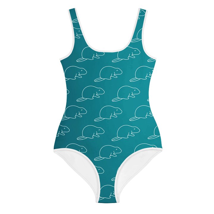 Beaver Icon Swim Suit - Teal product image (1)