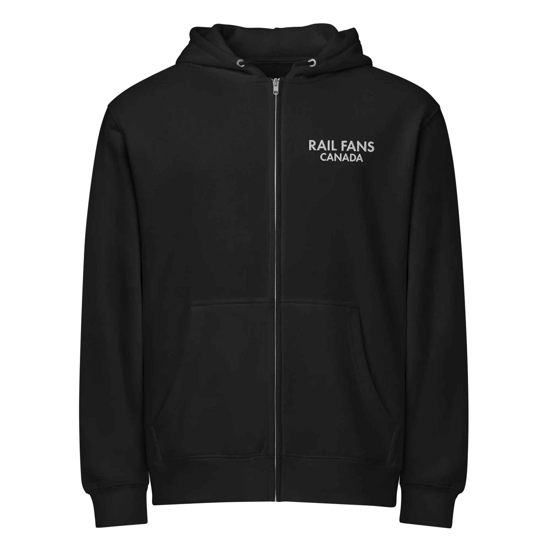 The Rail Fans Canada Zip Hoodie product image (1)
