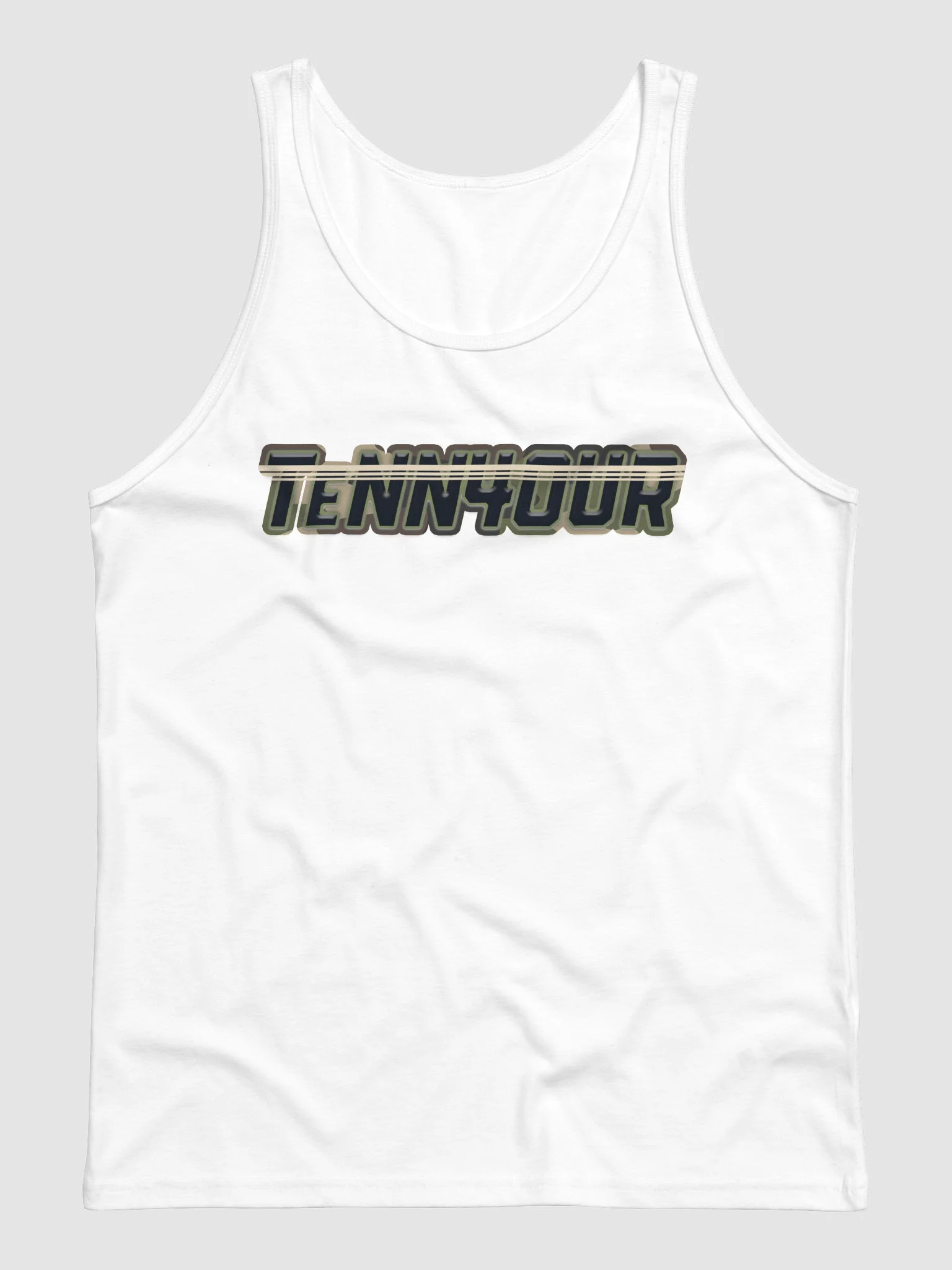 #TeNN4OURARMY Tank - Green & Black product image (1)