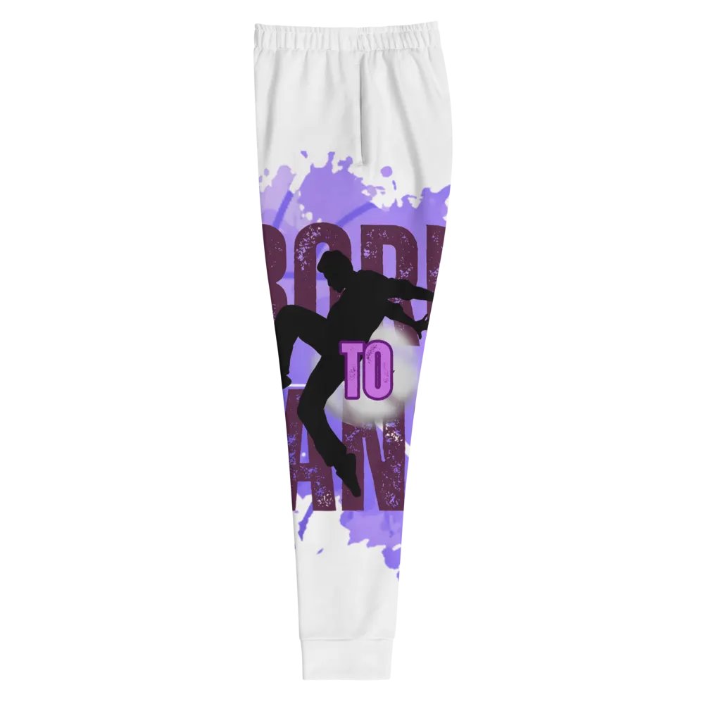 Born to Dance His Silhouette All-Over Print Joggers product image (5)