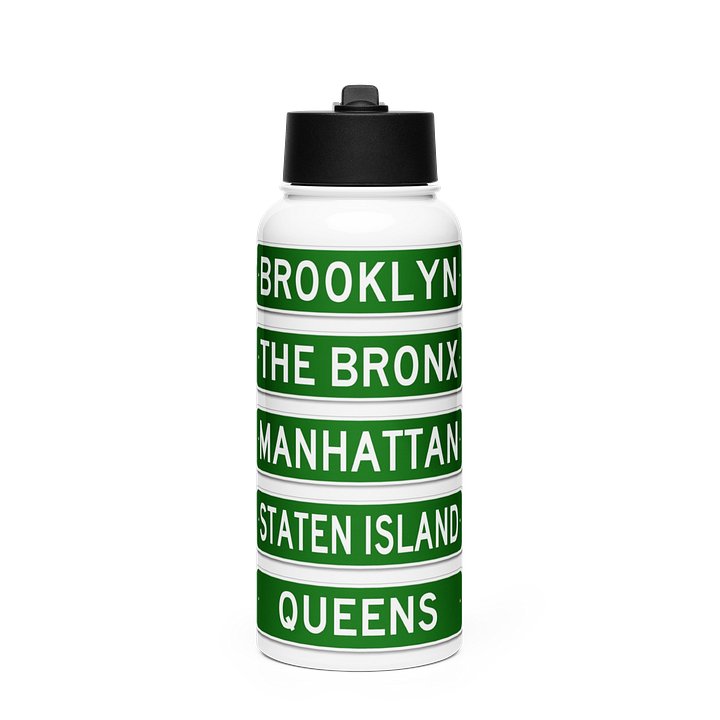 5 Boroughs Stainless Steel Water Bottle product image (1)